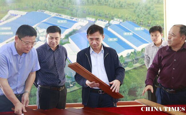 儋州市长朱洪武调研重点项目建设：主动作为 全力推进 确保项目早日建成投产达效