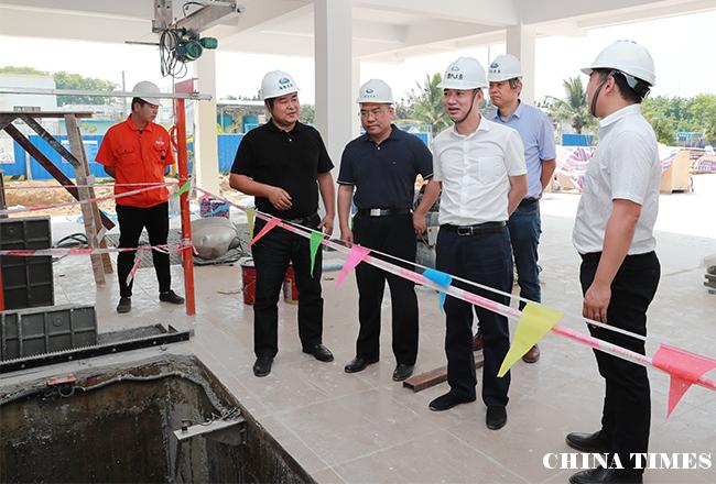 儋州市长朱洪武调研中央环保督察整改工作时强调：做到问题零遗留整改零容忍处理零放过