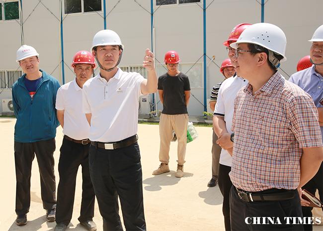 儋州市长朱洪武调研重点项目:尽心尽力尽责服务保障项目建设