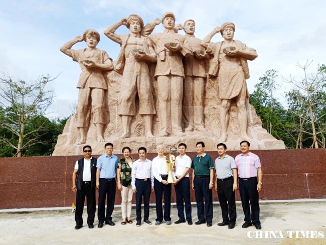 王学萍到我市考察歃血结盟纪念园建设