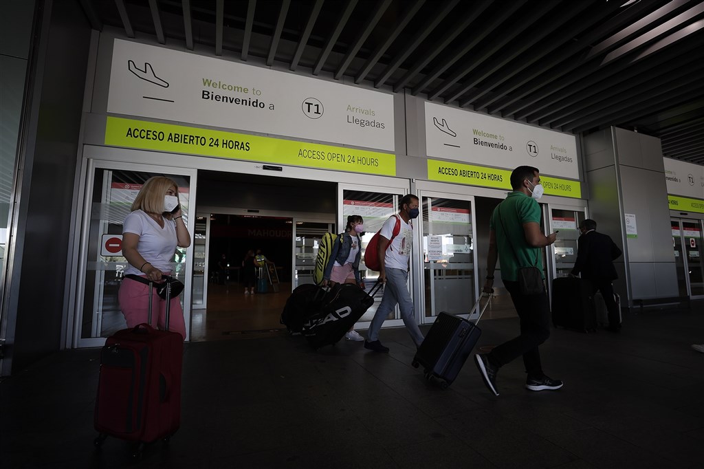 西班牙7日開放世界各地已接種COVID-19疫苗的旅客入境，希望觀光人潮回歸，重振受到疫情衝擊的至關重要觀光業。（安納杜<a href=