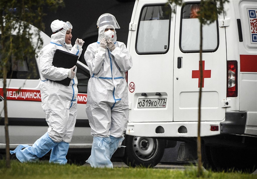 1633572618271177.jpg 俄羅斯6日通報單日增加929人染疫不治,這是俄國首度出現超過900起死亡病例。(法新社).jpg