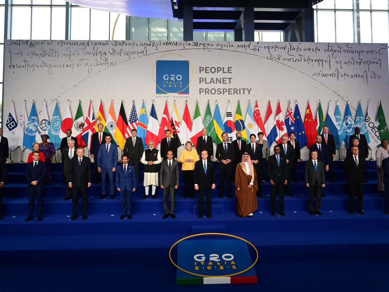1635653001509735.jpg 二十國集團峰會在意大利羅馬舉行,討論全球經濟與衛生議題,以及氣候變化。.jpg