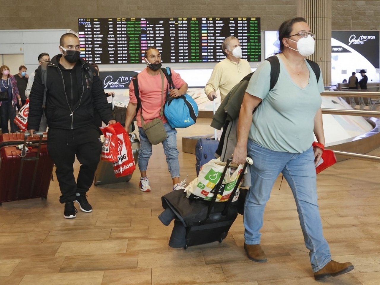 1638068414621978.jpg 以色列周一凌晨起禁止外國人士入境。(法新社資料圖片).jpg