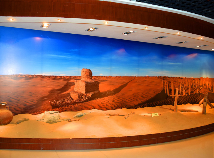 1657693893746321.jpg 018和田地区博物馆内的于阗城.jpg